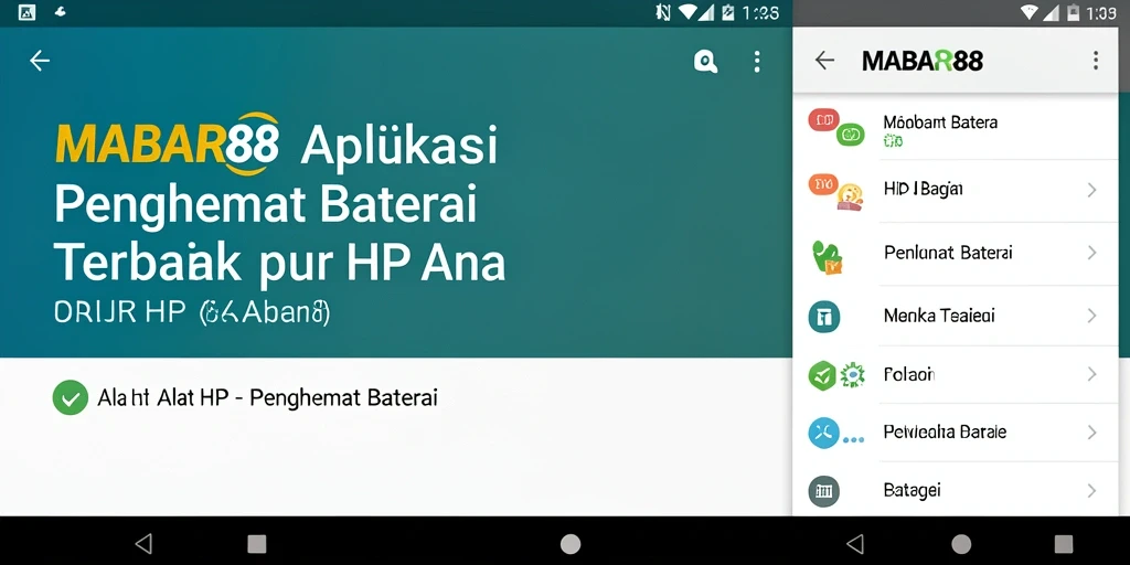 Tampilan antarmuka MABAR88 yang sederhana dan fungsional.
